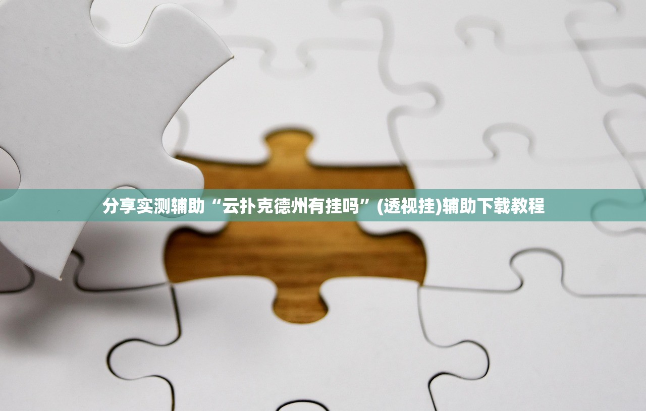 分享实测辅助“云扑克德州有挂吗	”(透视挂)辅助下载教程