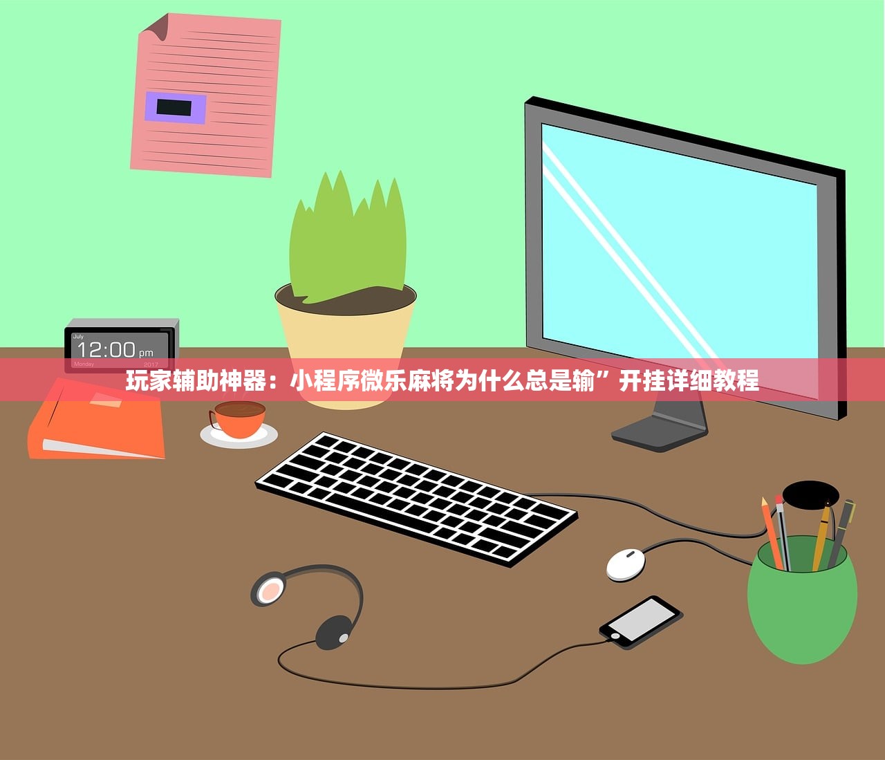 玩家辅助神器：小程序微乐麻将为什么总是输	”开挂详细教程