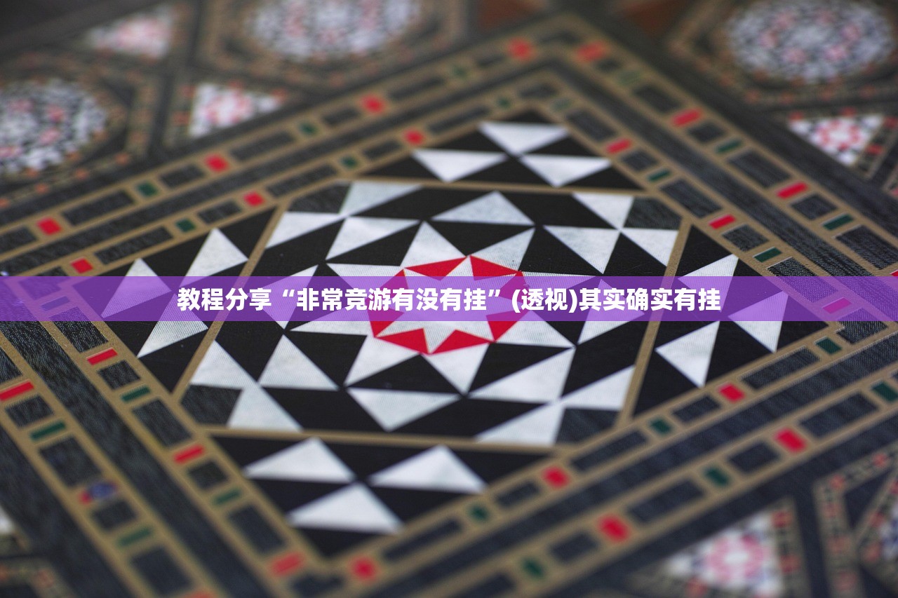 教程分享“非常竞游有没有挂”(透视)其实确实有挂